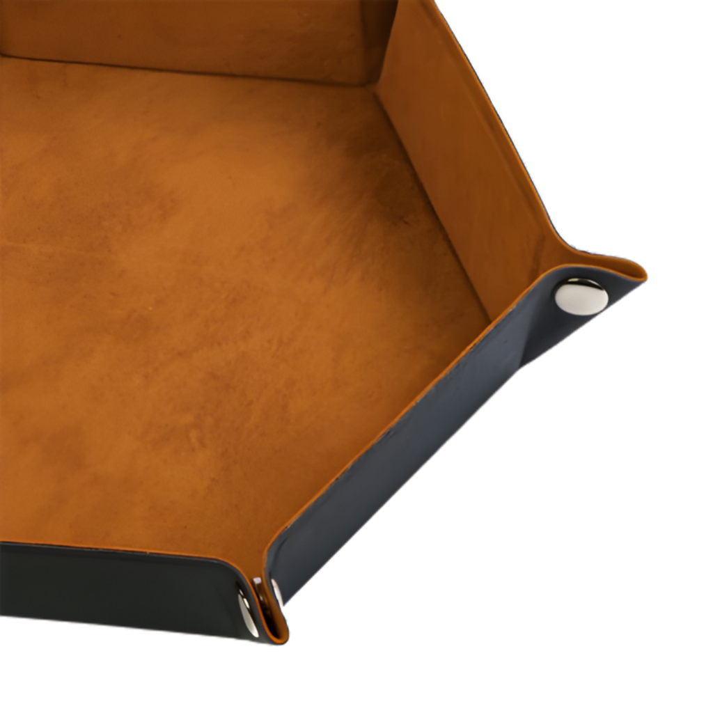 Faux Leather Dice Tray
