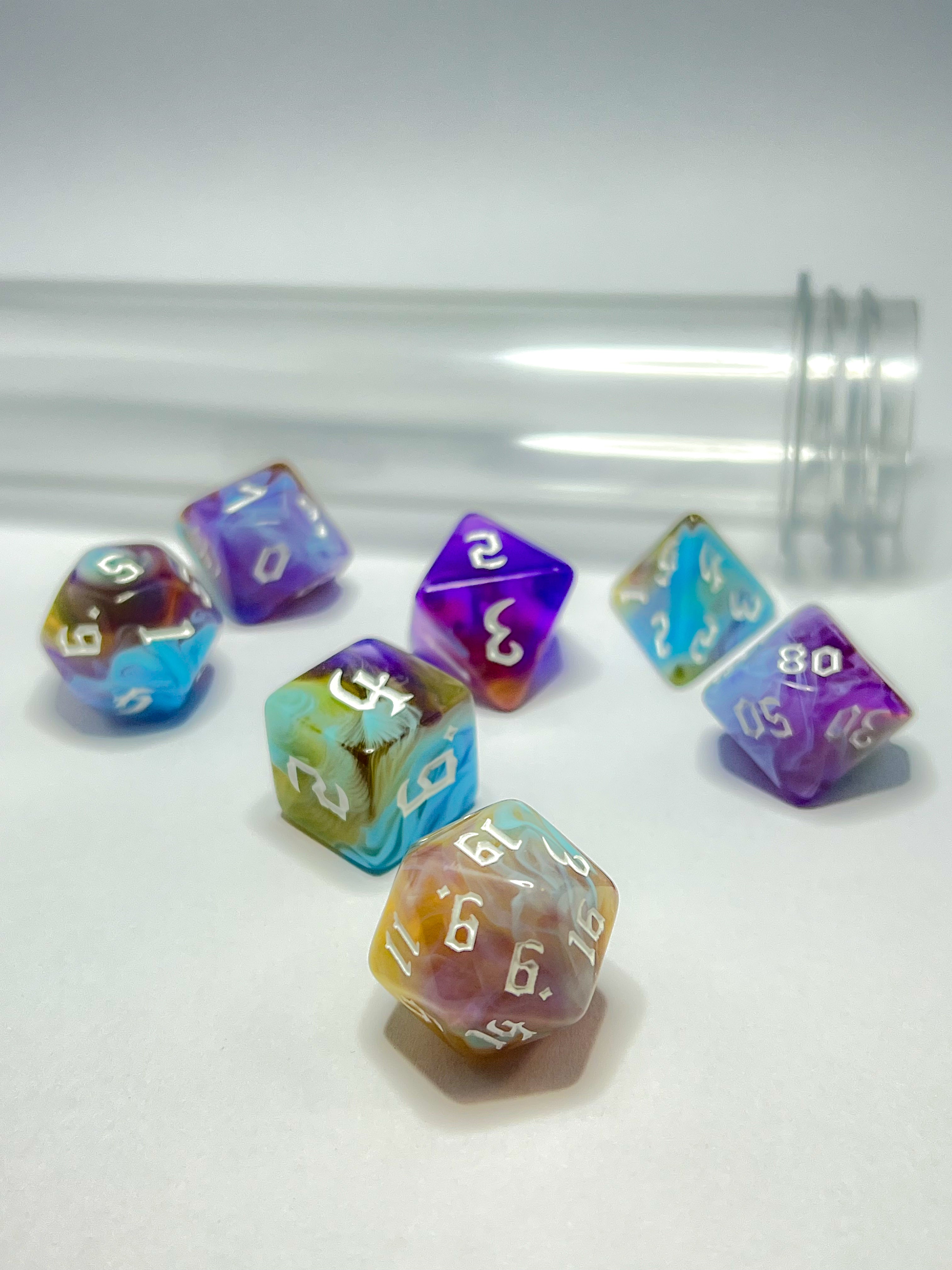 Dice set "Pocket Stardust"