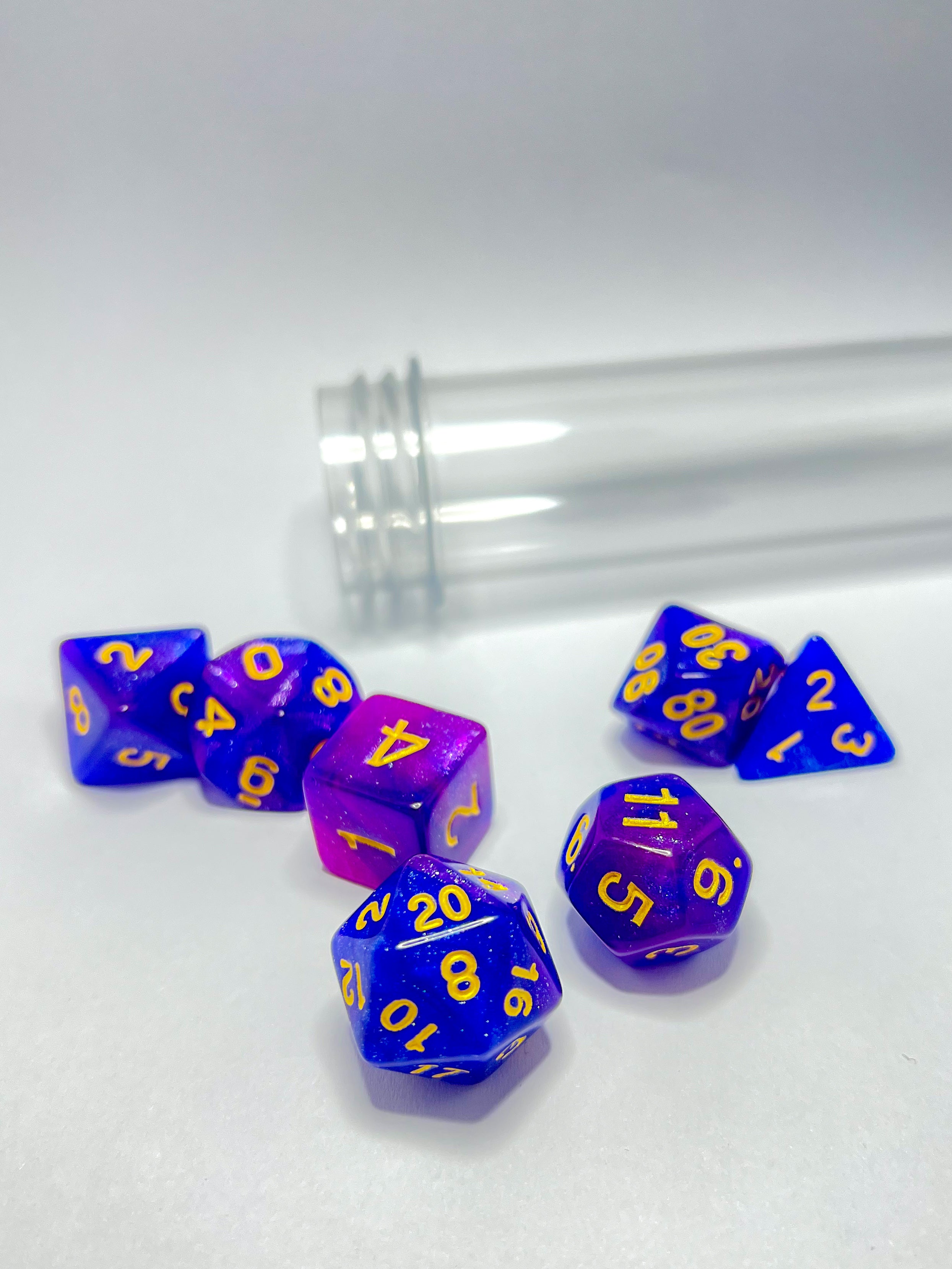 Dice set "Arcane Cadence"