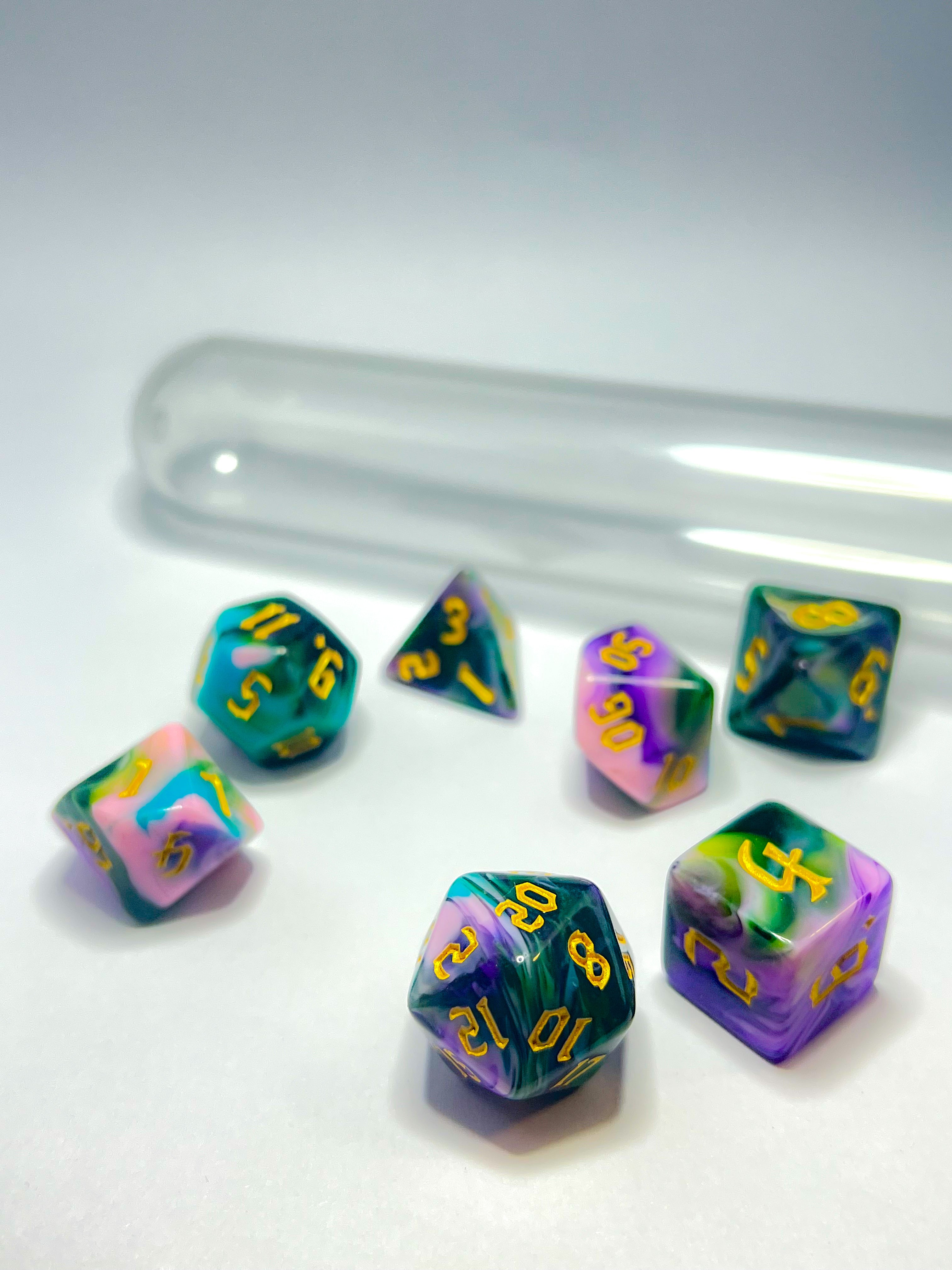 Dice set "Glamour Heist"