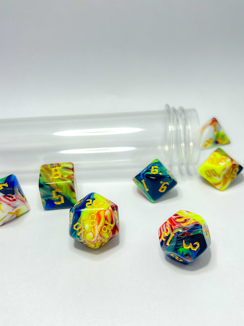 Dice set "Chromatic Orb"