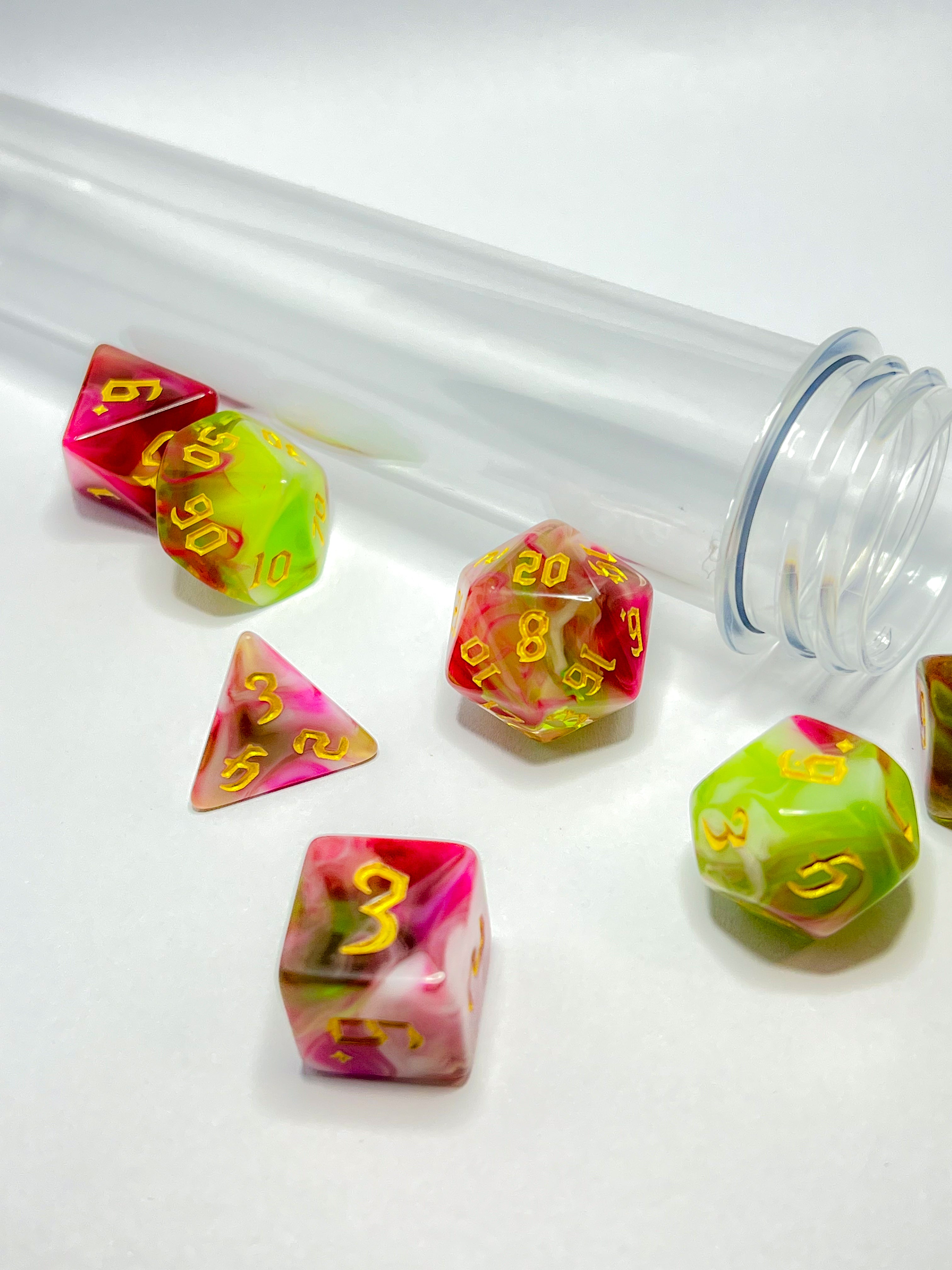 Dice set "Poisoned Ivy"