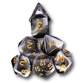 Dice set "Dwarvish Marble"