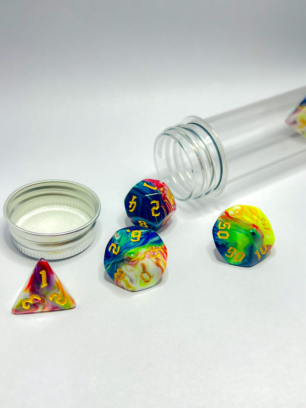 Dice set "Chromatic Orb"