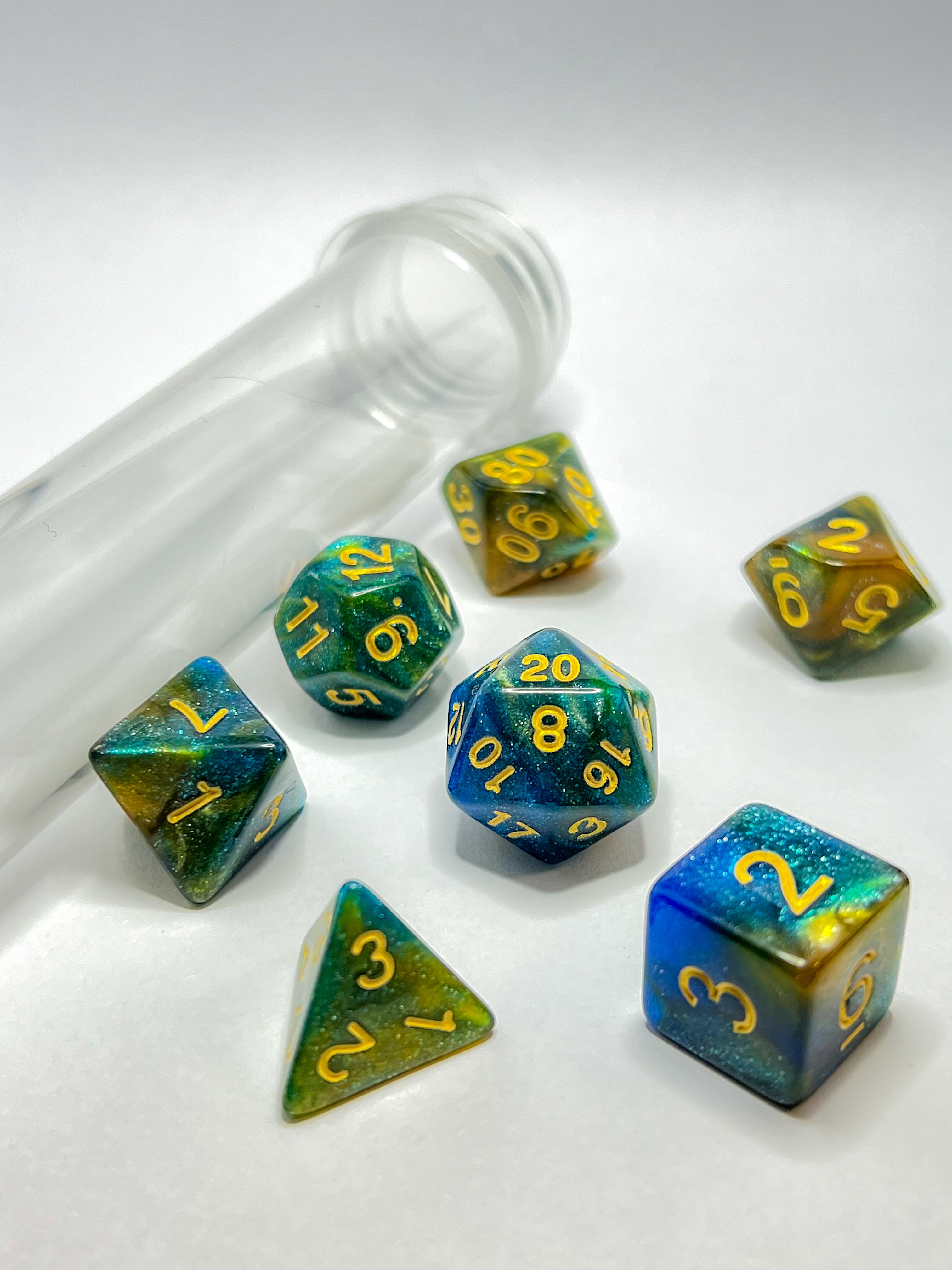 Dice set "Astral Cartography"