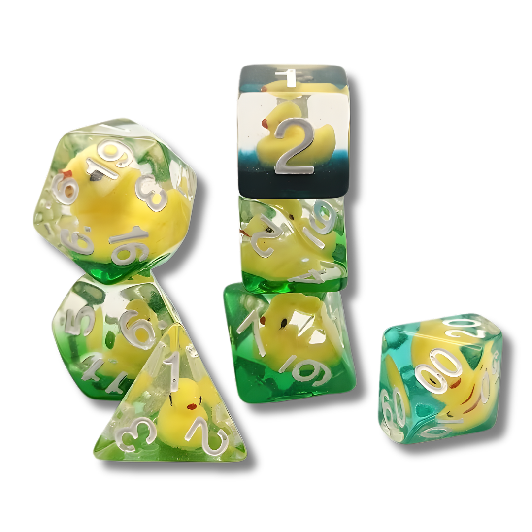 Dice set "Duckies"