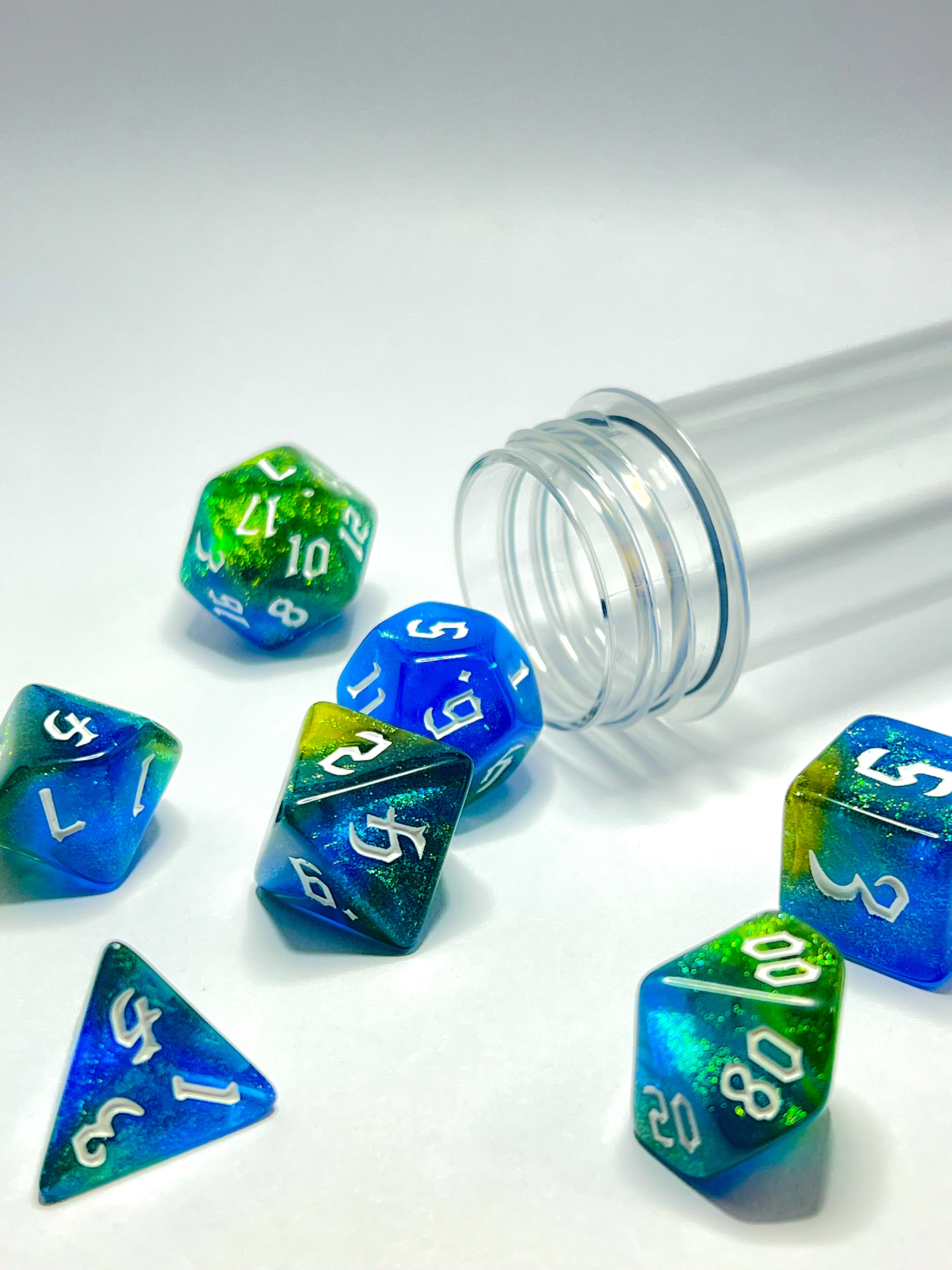 Dice set "Uncharted Horizon"