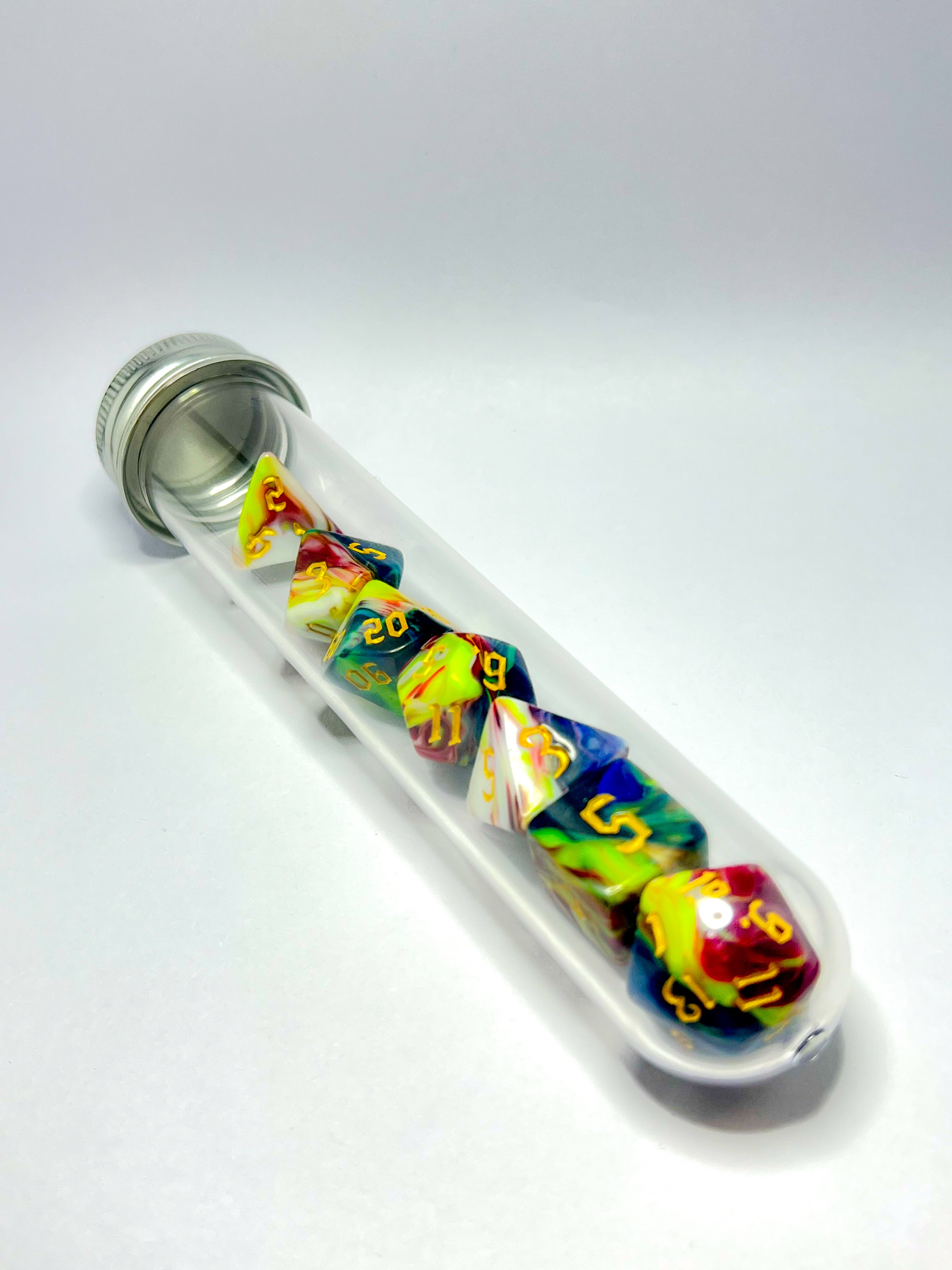 Dice set "Chromatic Orb"