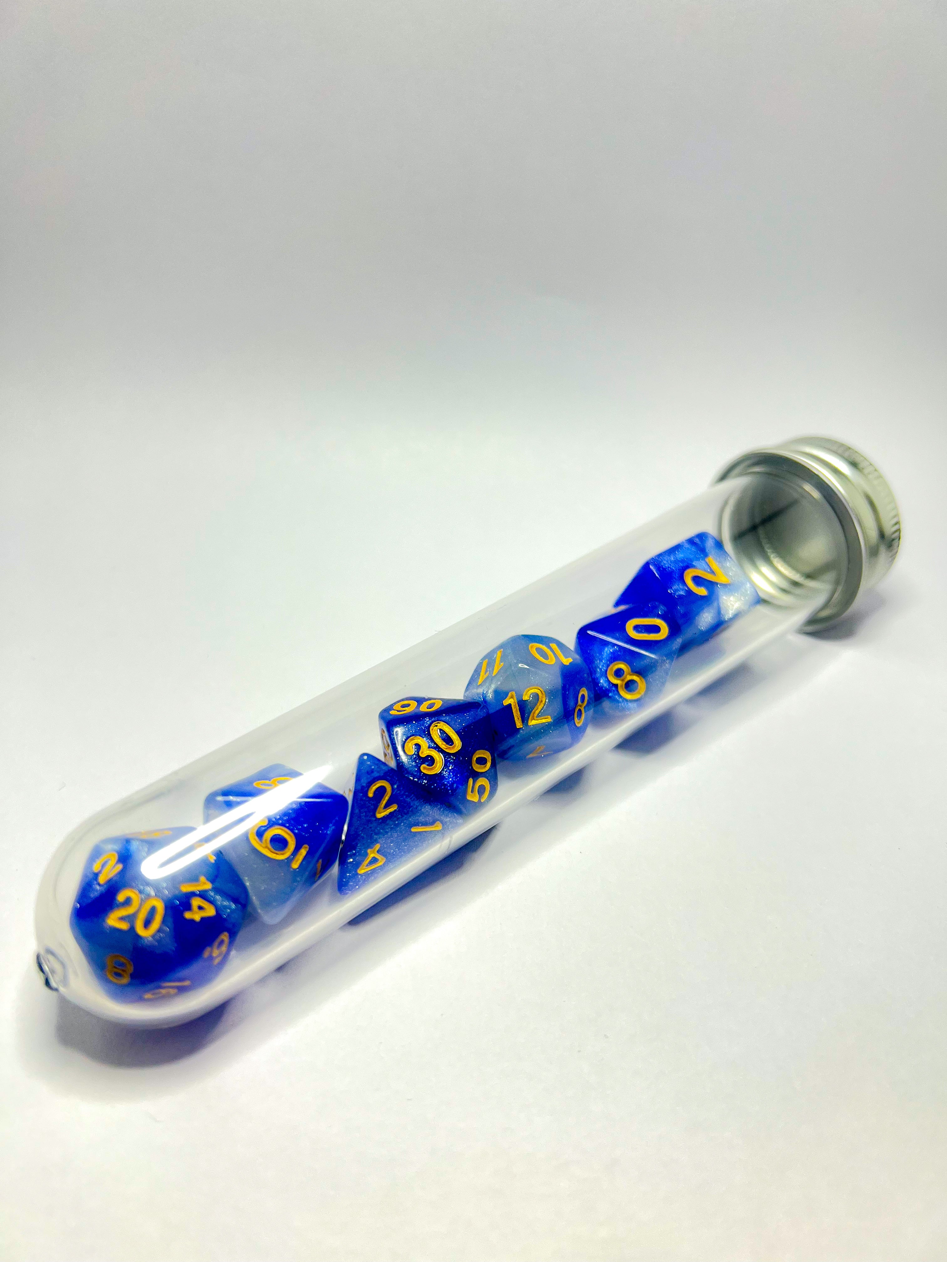 Dice set "Oathbound Azure"