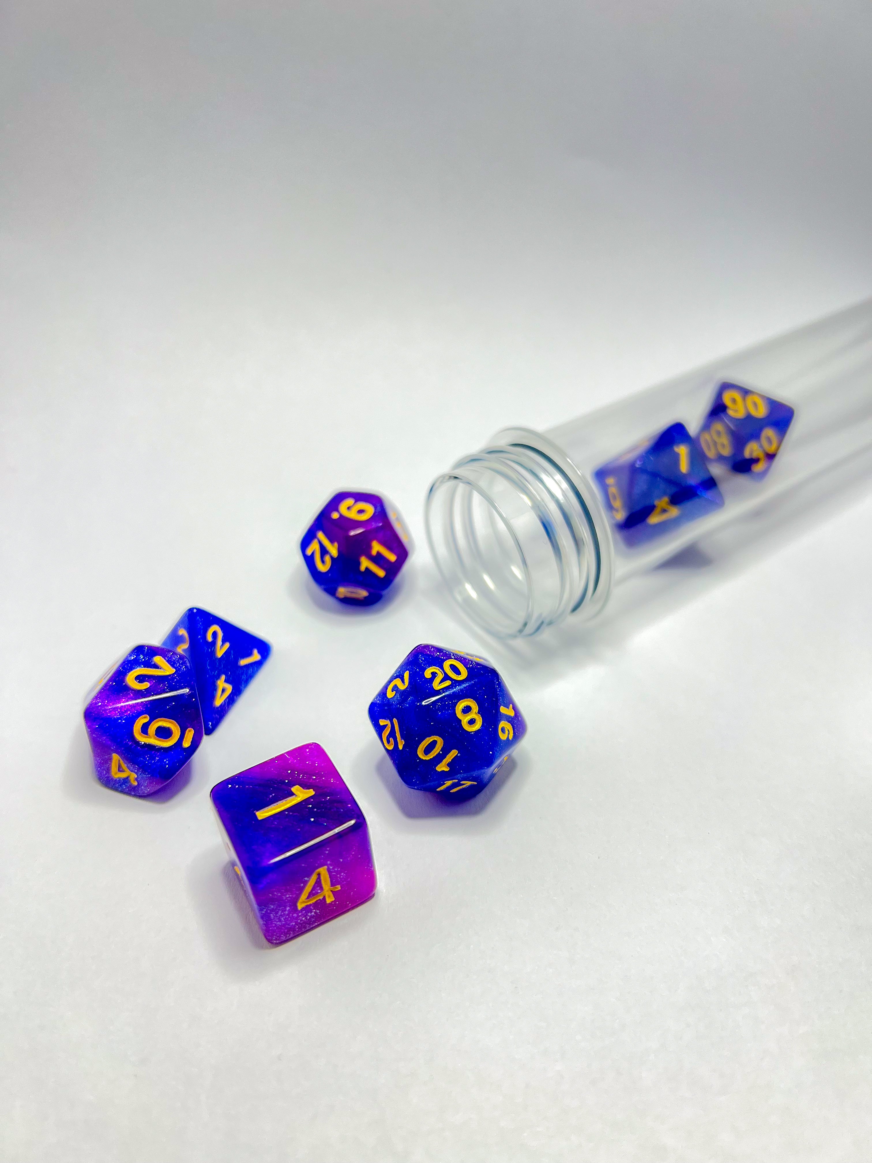 Dice set "Arcane Cadence"