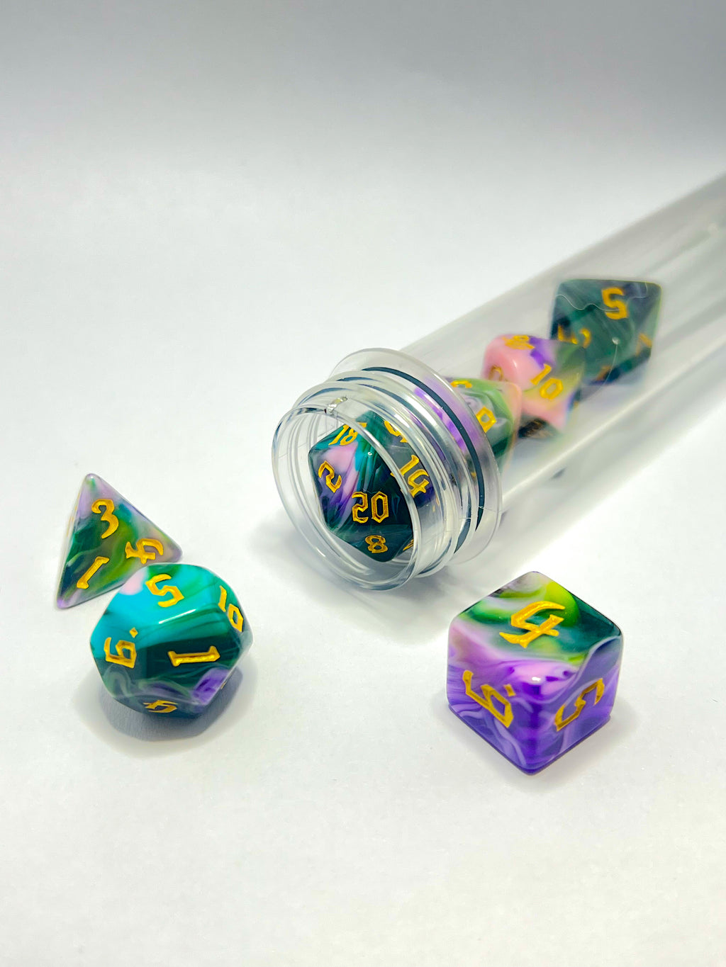 Dice set "Glamour Heist"