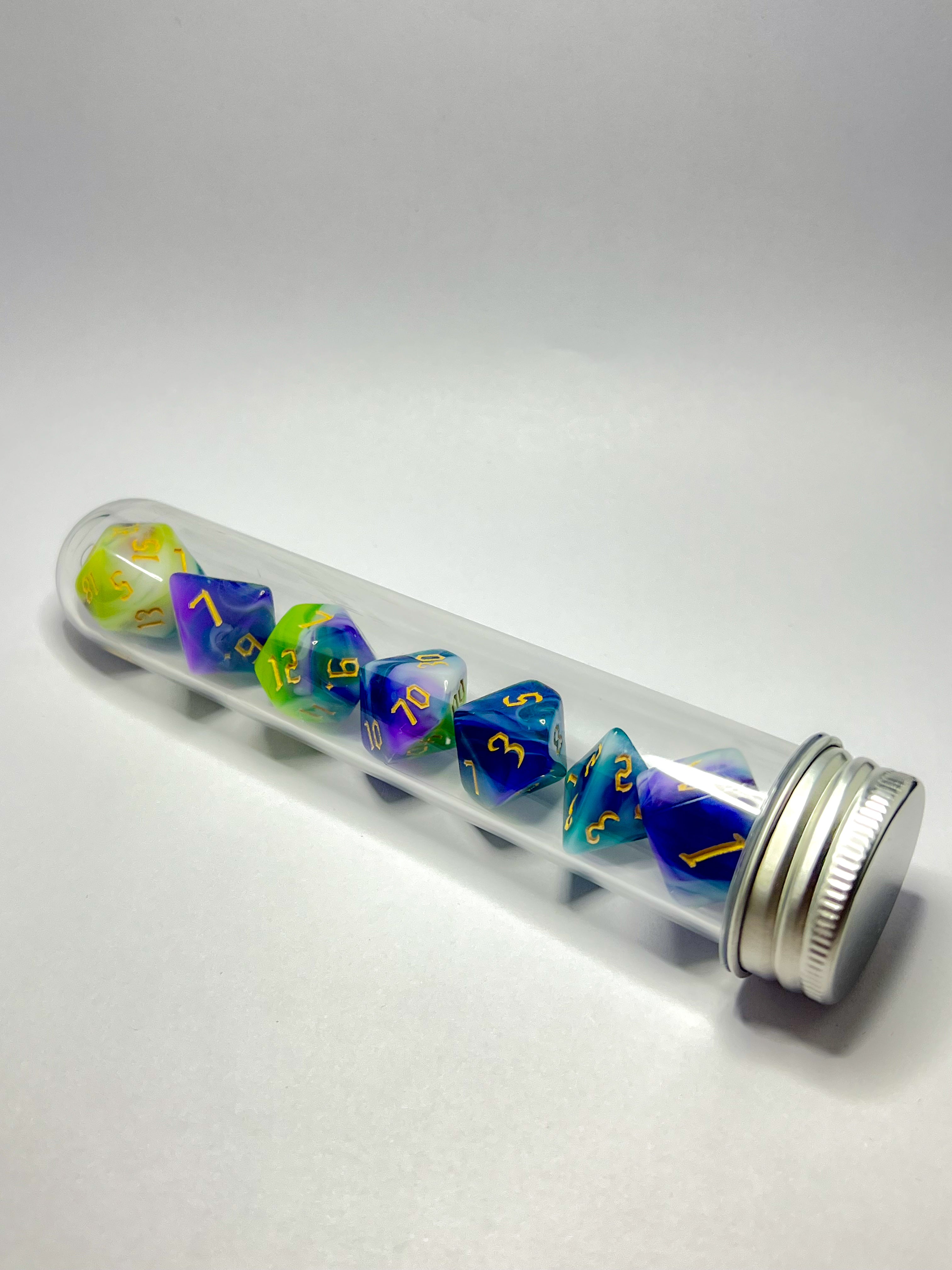 Dice set "Moonleaf Reverie"