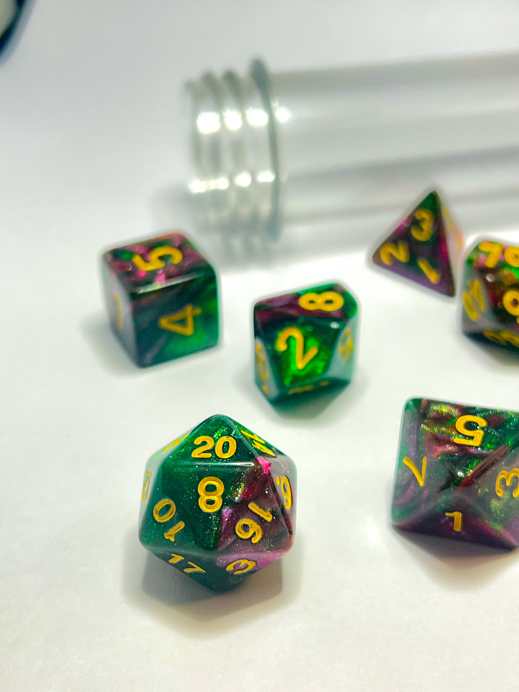 Dice set "Venomkiss"