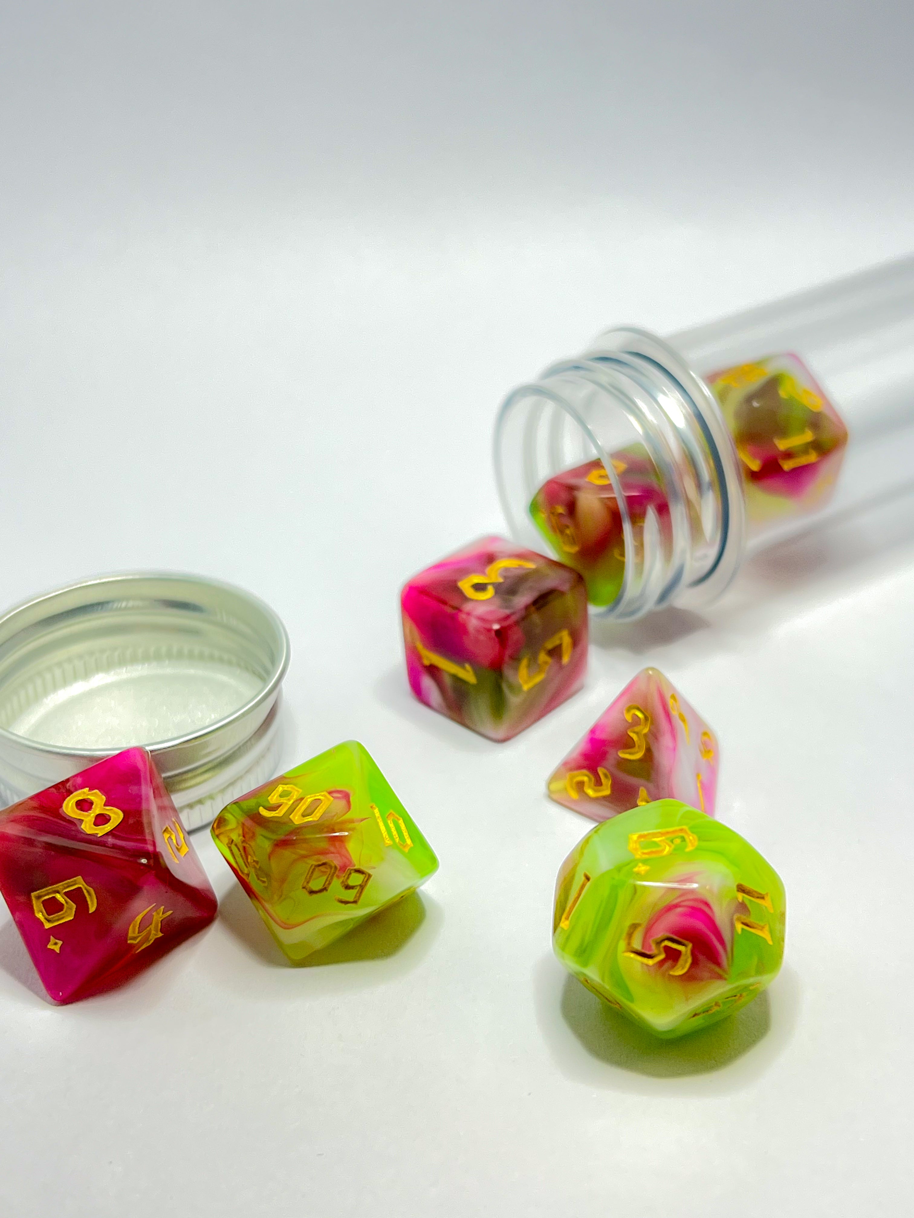Dice set "Poisoned Ivy"